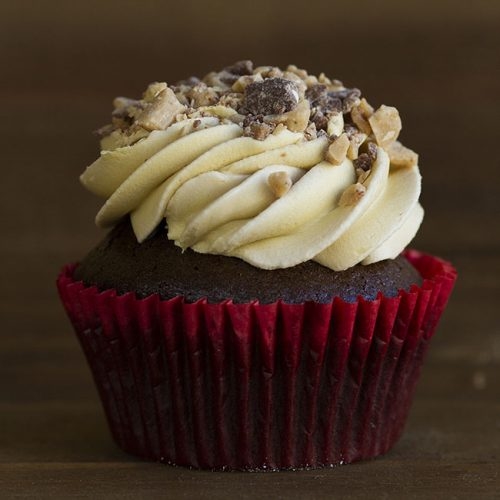 English Toffee Cupcake 6 pcs